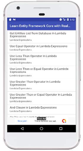 Learn Entity Framework Core with Real Apps screenshot 1