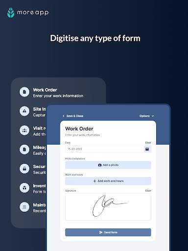 MoreApp Forms screenshot 7