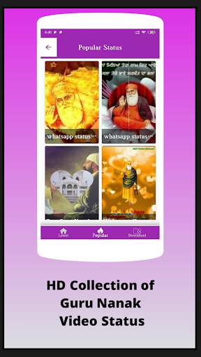 Guru Nanak Video Status - Sindhi Video Status screenshot 2