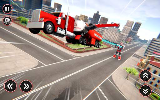 Flying Oil Tanker Truck Games स्क्रीनशॉट 5