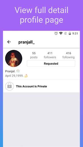 Cancel Requests Followers Unfollower for Instagram screenshot 4