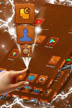 Leather Book Launcher Theme screenshot 4