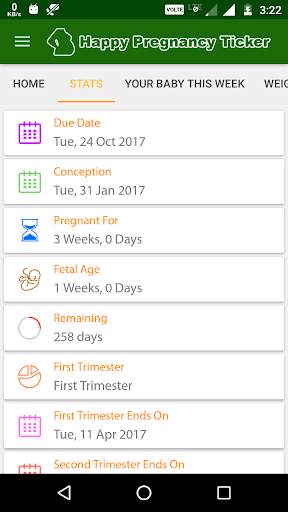 Happy Pregnancy Ticker screenshot 1