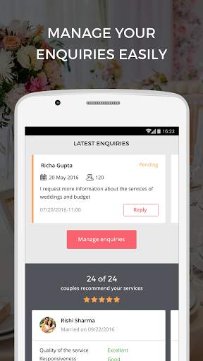 WeddingWire.in for business screenshot 3