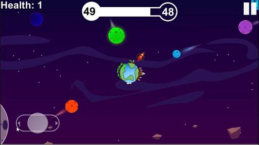 Comet Strike! Free offline shooting game screenshot 2