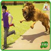 Rage of Jungle King Lion logo