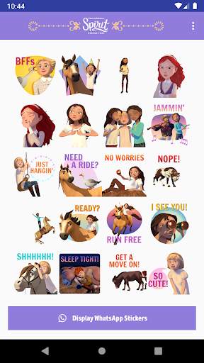 DreamWorks Spirit Riding Free Stickers screenshot 2