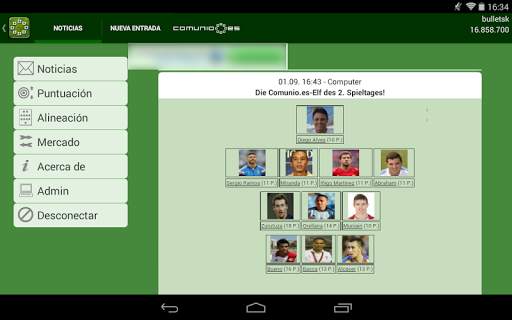 Comunio screenshot 5