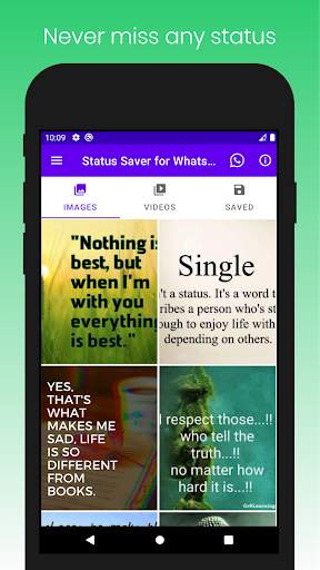WhatsMagic - Status Downloader for WhatsApp screenshot 1