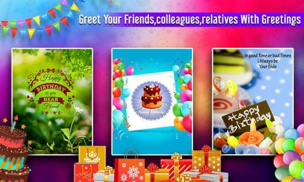 Birthday Greetings: happy birthday frames screenshot 5