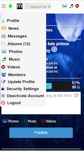 mobilsocial social network screenshot 3
