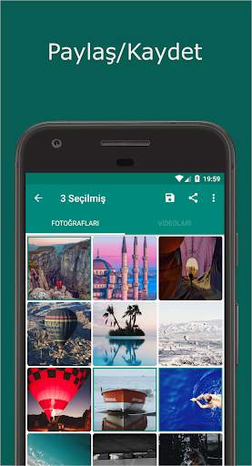 ReShare: WhatsApp için paylaş veya kaydet Durumu screenshot 3
