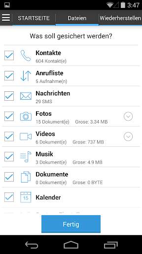 G Cloud Backup screenshot 5