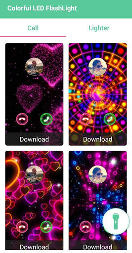 Colorful LED FlashLight screenshot 4