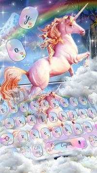 Rainbow Unicorn Keyboard screenshot 1