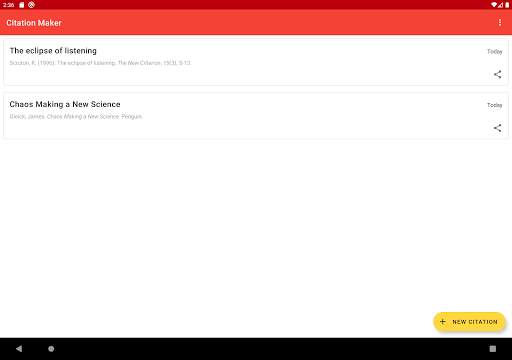 Citation Maker screenshot 5