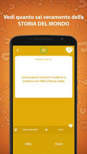 Trivia quiz storia screenshot 7
