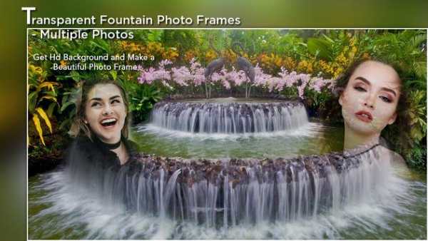 Transparent Fountain Photo Frames - Multiple Photo screenshot 2