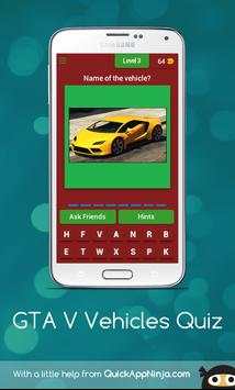 GTA V Vehicles Quiz screenshot 4