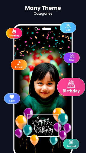 Lyrical.ly Video Status Maker 2020 - QBit Music screenshot 3