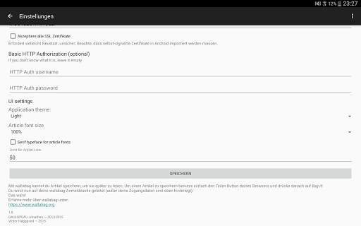 wallabag screenshot 15