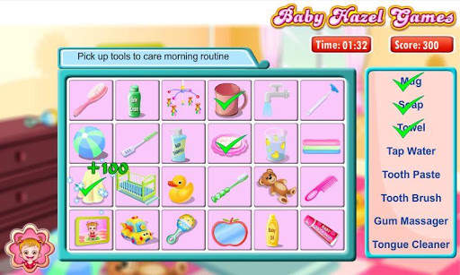 Baby Hazel Brushing Time screenshot 2