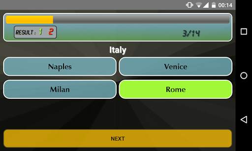 World Capitals (Quiz). Educational game. screenshot 16