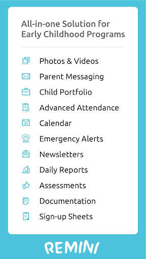 Remini - school communication screenshot 1