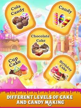 Crazy Memory Puzzle - Cool Candy and Cake screenshot 2