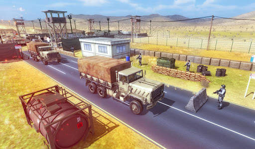 US Army Truck Driving Simulator 3d : War Truck screenshot 3