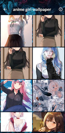 anime girl wallpaper screenshot 4