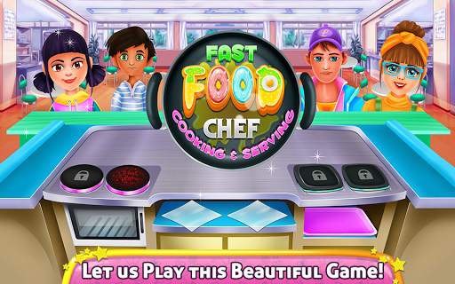 Fast Food Chef Cooking and Serving screenshot 2