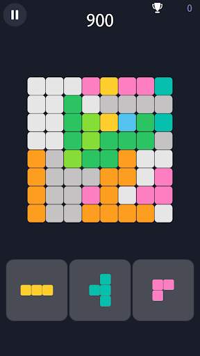 LudoBlock - Square Color Tile Break Puzzle 3D screenshot 3