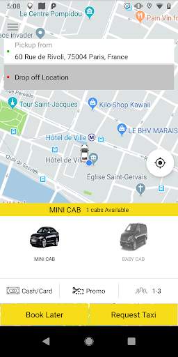MyBabyCabs screenshot 3