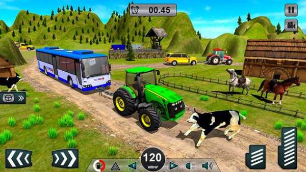 Real Tractor Pull Game 2019 screenshot 10