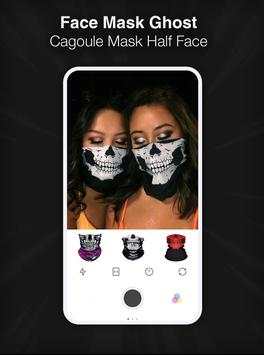 Face Mask Ghost | Cagoule Mask Half Face screenshot 2
