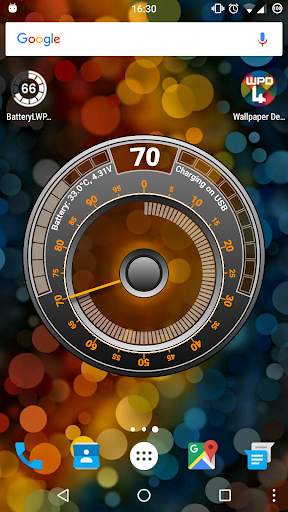 Advanced Battery Livewallpaper screenshot 9