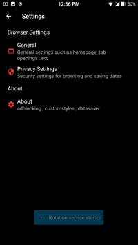Aramok Browser (Beta) screenshot 3
