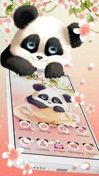 Sakura Panda Themes HD Wallpapers Launcher 3D screenshot 3