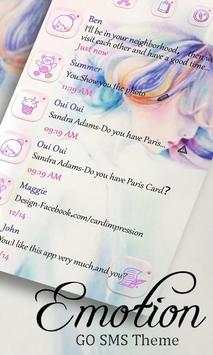 (FREE) GO SMS EMOTION THEME screenshot 1
