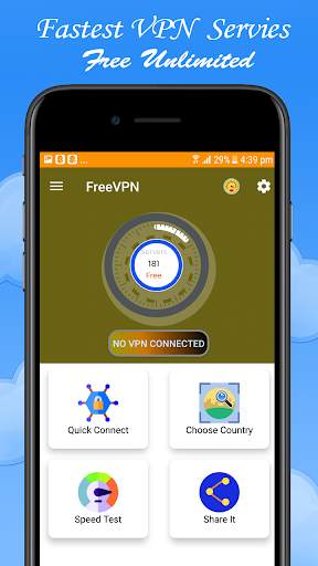 VPN Fast , Unlimited and Secure Hotspot screenshot 2