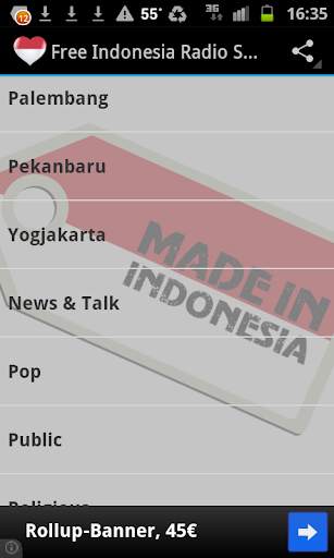 Indonesian Radio Music & News screenshot 2