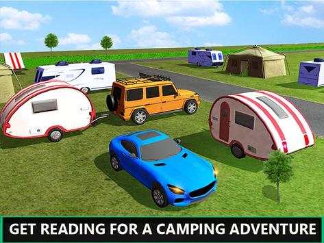 Camper Van Trailer Truck Driving Simulator screenshot 14