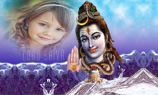 God Shiva Photo Frame 1 تصوير الشاشة