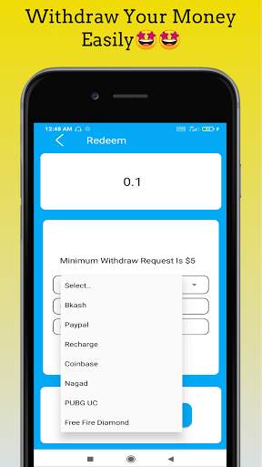 MoneyFly RG - Play Spin Quiz & Earn Money स्क्रीनशॉट 5