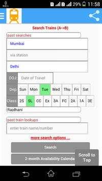 Get Indian Railway Info screenshot 1