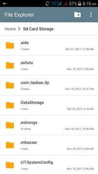 Basic File Explorer 1 تصوير الشاشة