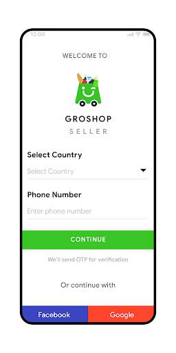 GroShop Seller - Template screenshot 1