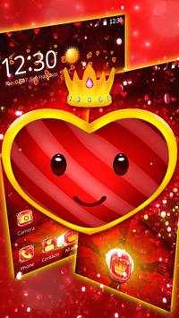 3D Heart Odyssey King Theme screenshot 2