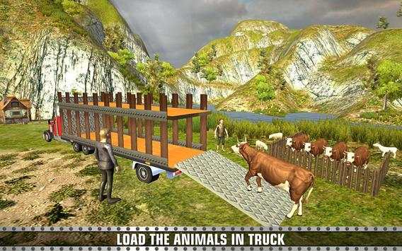 Eid Animals Farm Cargo Truck Game screenshot 1